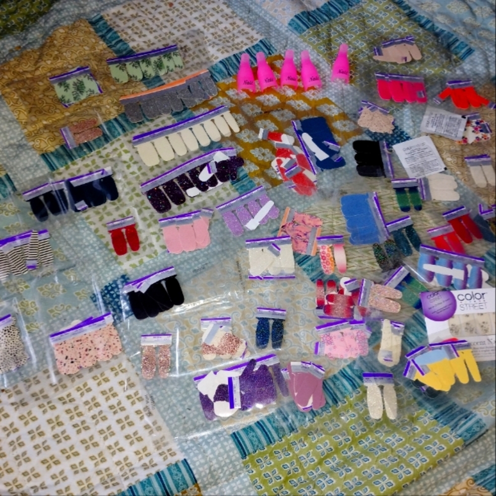 Color Street accessories lot set